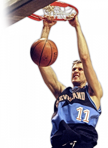 1997 m. NBA debiutantas Žydrūnas Ilgauskas