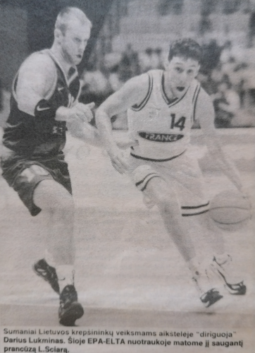Darius Lukminas - Lietuvos rinktinė 1994 m.