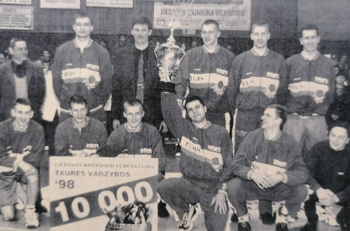 1998 m. su Vilniaus "Statyba-Lietuvos Rytu" iškovojo federacijos taurę
