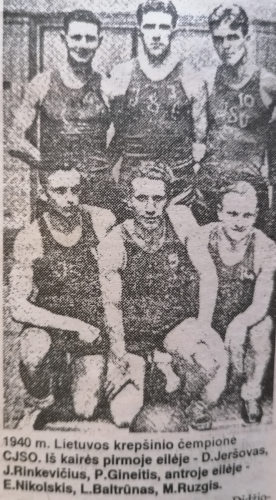 1940 m. Lietuvos čempionas
