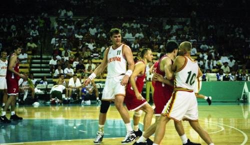 1996 m. Atlantos olimpiados pirmosios rungtynės prieš Kroatiją