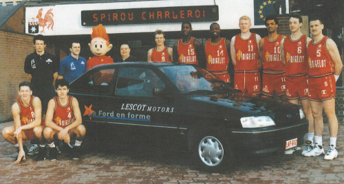 1992-93 m. Belgijos Charleroi klube Nr. 5