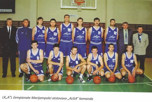 1996-1997 m. Mindaugas Lekarauskas atstovavo LKAL lygoje žaidusiai Marijampolės "Algos" komndai